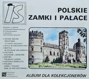 IS Ilustracje Samoprzylepne - Polskie zamki i pałace - komplet naklejek