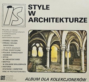 IS Ilustracje Samoprzylepne - Style w architekturze - komplet naklejek