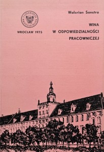 Sanetra - Wina w odpowiedzialności pracowniczej
