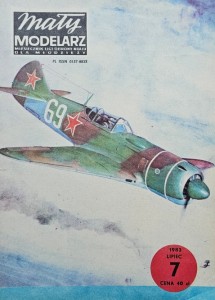 Mały Modelarz (1983) - 07/1983 - Samolot Ła-7