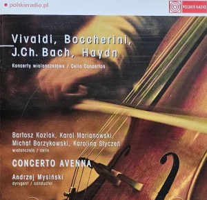 Bartosz Koziak, Karol Marianowski, Michał Borzykowsk, Karolina Styczeń - Vivaldi, Bocherini, Bach, Haydn: koncerty wiolonczelowe - CD wyd. 2006