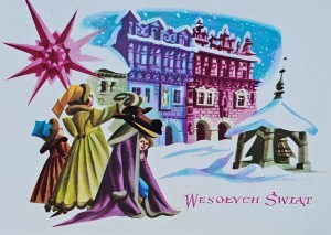 Pocztówka - Wesołych Świąt (02) - il. M. Orłowska-Gabryś