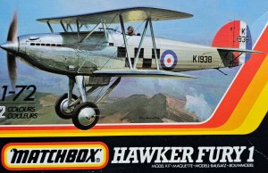 Hawker Fury 1 / PK-1 Matchbox 1:72
