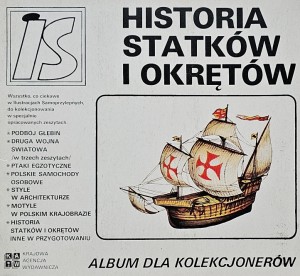 IS Ilustracje Samoprzylepne - Historia statków i okrętów - komplet naklejek