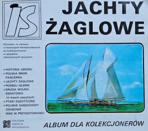 IS Ilustracje Samoprzylepne - Jachty żaglowe - komplet naklejek