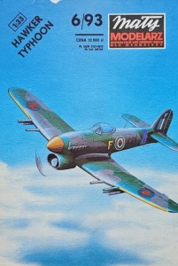 Mały Modelarz (1993) - 06/1993 - Hawker Typhoon