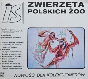 IS Ilustracje Samoprzylepne - Zwierzęta polskich zoo - komplet naklejek