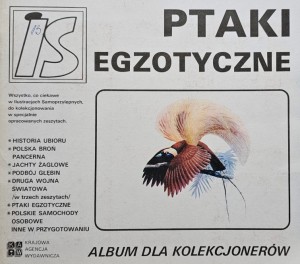 IS Ilustracje Samoprzylepne - Ptaki egzotyczne - komplet naklejek
