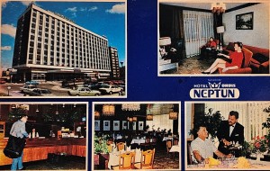 Pocztówka - Szczecin - Hotel Orbis Neptun