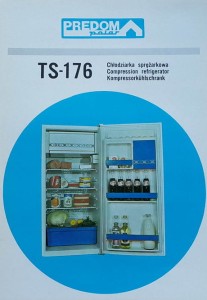Predom Polar - Chłodziarka TS-176 - folder reklamowy z PRL-u