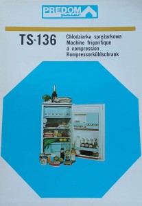 Predom Polar - Chłodziarka TS-136 - folder reklamowy z PRL-u