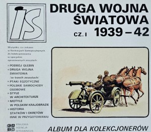 IS Ilustracje Samoprzylepne - Druga Wojna Światowa cz.1 1939-42 - komplet naklejek