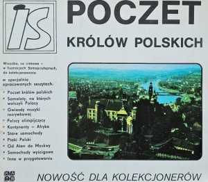 IS Ilustracje Samoprzylepne - Poczet królów polskich - komplet naklejek