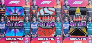 3 x F1 Topps Turbo Attax 2022 Mega Tin - 198 kart