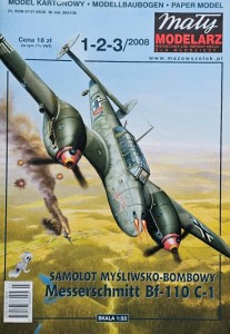Mały Modelarz (2008) - 01-02-03/2008 - Messerschmitt Bf-110 C-1