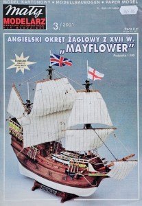 Mały Modelarz (2001) - 03/2001 - Okręt z XVII w. Mayflower