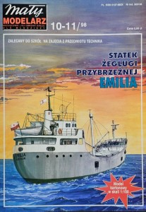 Mały Modelarz (1998) - 10-11/1998 - Statek Emilia