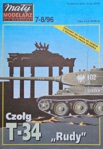 Mały Modelarz (1996) - 07-08/1996 - Czołg T-34 Rudy