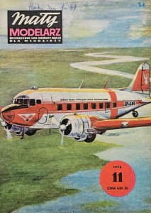 Mały Modelarz (1978) - 11/1978 - Samolot Li-2