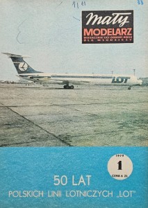 Mały Modelarz (1979) - 01/1979 - LOT Ił-62