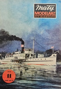 Mały Modelarz (1975) - 11/1975 - Statek rzeczny Krakus