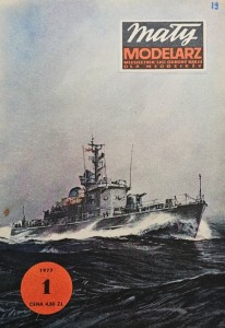 Mały Modelarz (1977) - 01/1977 - Ścigacz okrętów podwodnych
