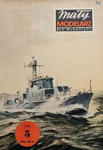 Mały Modelarz (1978) - 05/1978 - Okręt patrolowy WOP