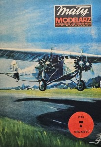 Mały Modelarz (1978) - 07/1978 - Samolot Fokker F VIIIb - 3m