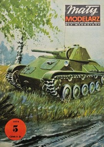 Mały Modelarz (1979) - 05/1979 - Czołg T-70