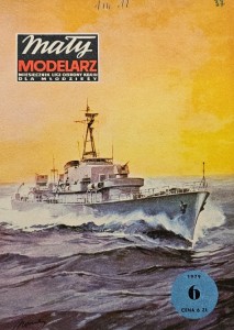 Mały Modelarz (1979) - 06/1979 - Okręt wojenny klasy trałowiec