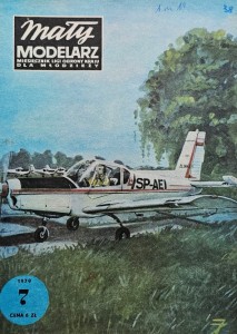 Mały Modelarz (1979) - 07/1979 - Samolot Zlin 42-M