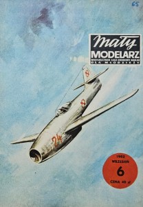 Mały Modelarz (1982) - 06/1982 - Samolot Jak-23