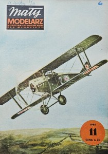 Mały Modelarz (1981) - 11/1981 - Samolot Ansaldo 1-A Balilla