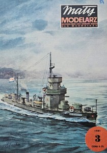 Mały Modelarz (1981) - 03/1981 - Monitor rzeczny Żeleźniakow