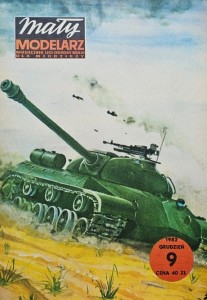 Mały Modelarz (1982) - 09/1982 - Czołg IS-3