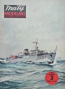 Mały Modelarz (1983) - 03/1983 - Trałowiec redowy Kormoran