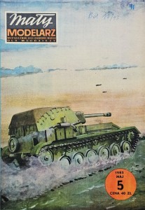 Mały Modelarz (1983) - 05/1983 - Działo samobieżne SU-76M