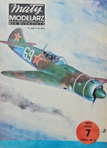 Mały Modelarz (1983) - 07/1983 - Samolot Ła-7