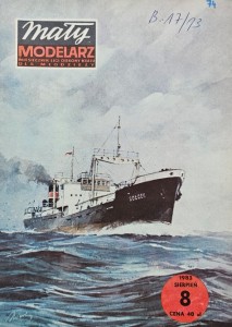 Mały Modelarz (1983) - 08/1983 - Rudowęglowiec Sołdek
