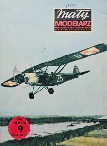 Mały Modelarz (1983) - 09/1983 - Samolot RWD-8 PWS