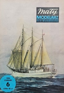 Mały Modelarz (1984) - 06/1984 - Statek szkolny Zawisza Czarny