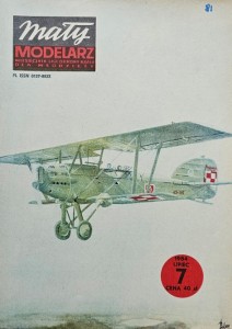 Mały Modelarz (1984) - 07/1984 - Samolot Potez XXV A2