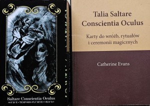 Tarot Saltare Conscientia Oculus - 97 kart + książka Catherine Evans - Karty do wróżb, rytuałów i ceremonii magicznych