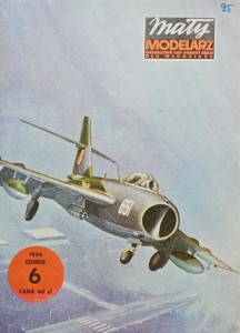 Mały Modelarz (1986) - 06/1986 -  Samolot MiG-17 (Lim-6)