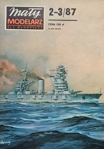 Mały Modelarz (1987) - 02-03/1987 - Okręt liniowy Oktiabrskaja Rewolucja