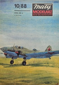 Mały Modelarz (1988) - 10/1988 -  Samolot Ił-4