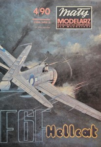 Mały Modelarz (1990) - 04/1990 - Grumman F6 F-3 Hellcat