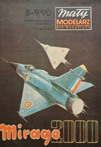 Mały Modelarz (1990) - 08-09/1990 - Samolot Mirage 2000
