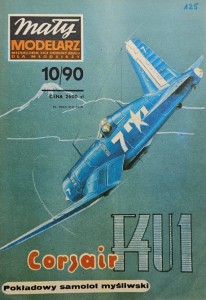 Mały Modelarz (1990) - 10/1990 - Samolot F4U-1D Corsair