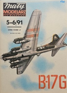 Mały Modelarz (1991) - 05-06/1991 - Boeing B-17G Flying Fortrees